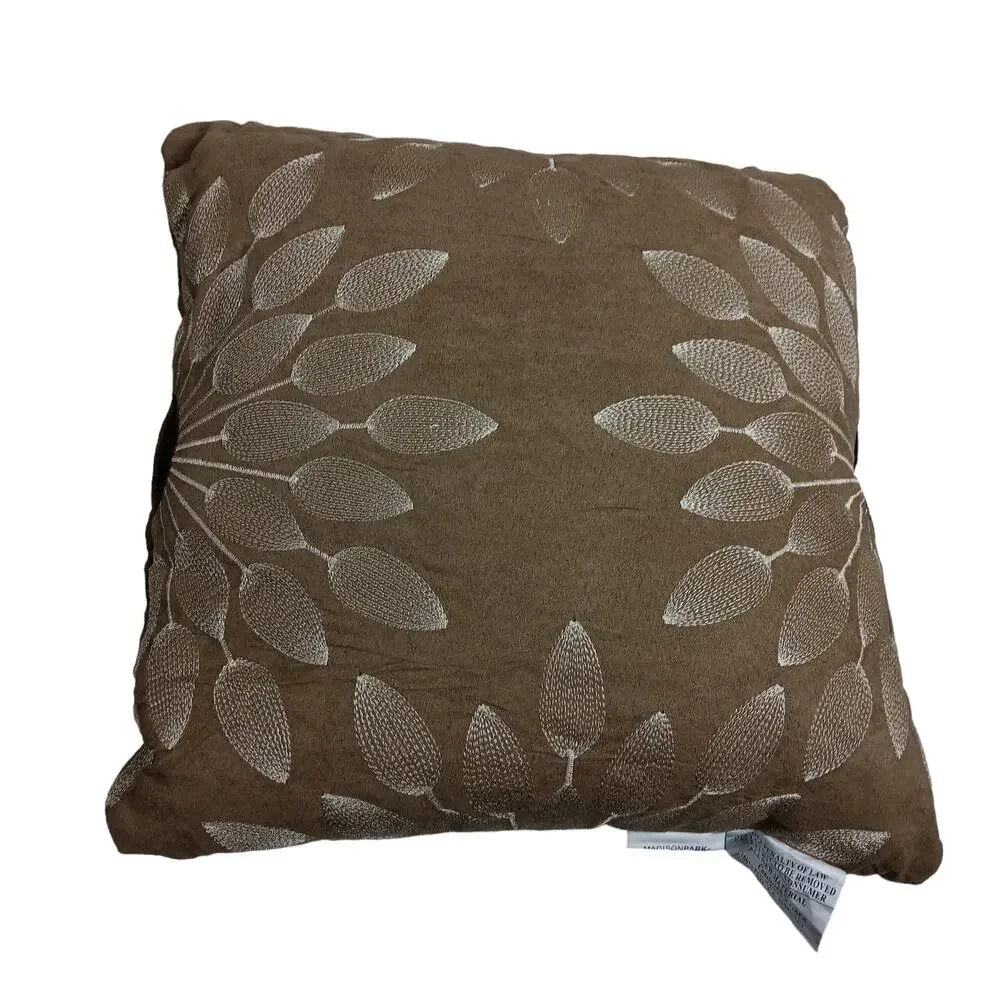 Decorative Throw Pillow Brown 13